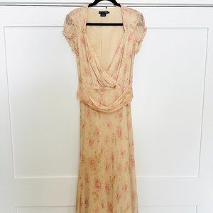 Ralph Lauren Blue Label Floral Dress - Size 8